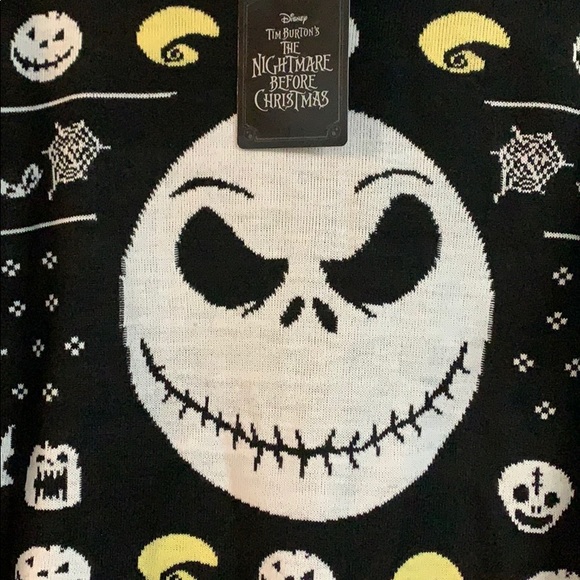 TEMPORARILY UNAVAILABLE. DISNEY HOT TOPIC NBC Jack Fair Isle SWEATER! - Picture 6 of 8